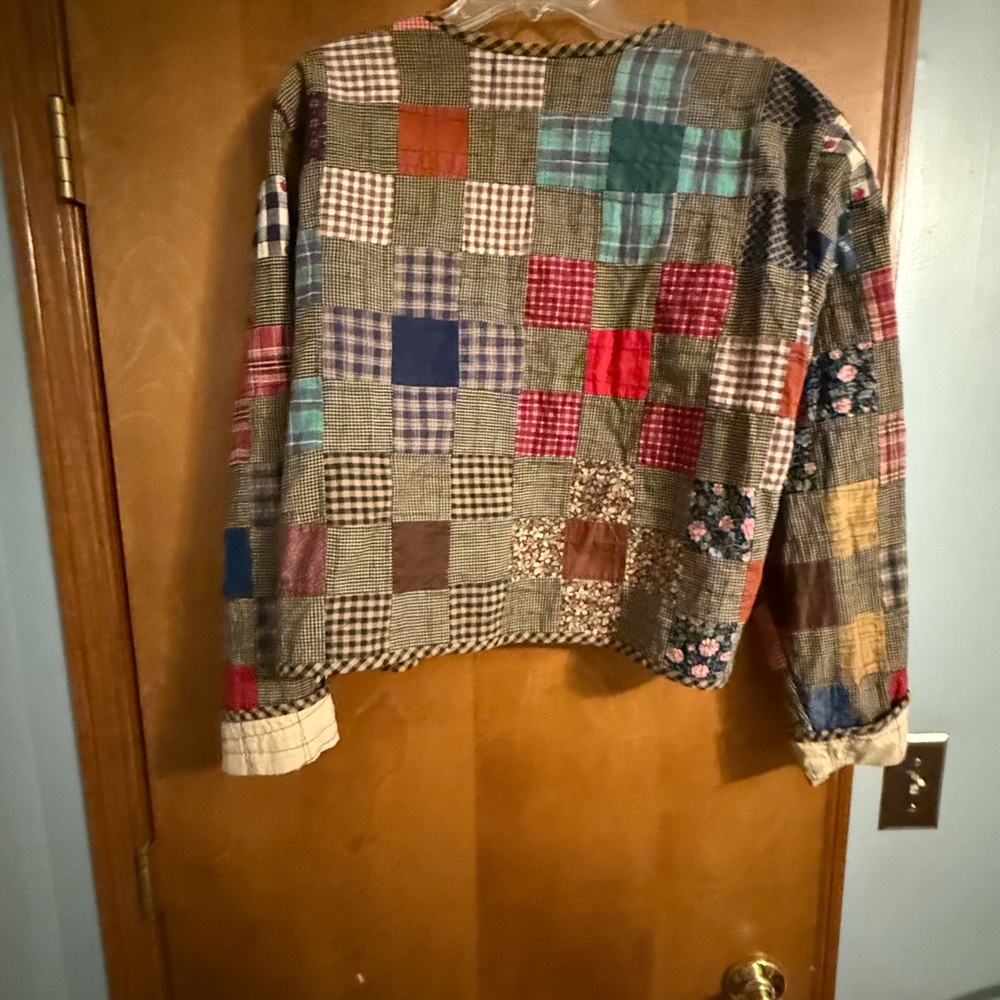 Patchwork Quilted Jacket - image 3